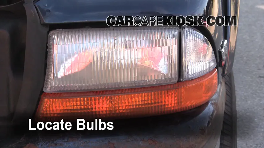 1999 Dodge Durango SLT 5.9L V8 Lights Parking Light (replace bulb)